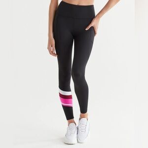 🌹LILYBOD LIMITLESS Full Length Legging - Black/Pink/White